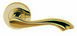 Venus Door Handles PEB, Electro Brass - Designer Lever Passage Door Handles (Pair) - Dale 3678
