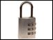 Abus 145/30 30mm Aluminium Combination Padlock Silver 46583