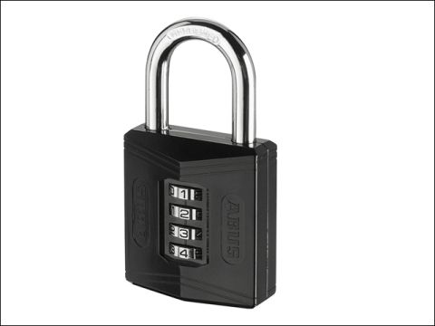 Abus 158/50 50mm Combination Padlock ( 4 Digit) Die Cast Body Carded