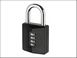 Abus 158/50 50mm Combination Padlock ( 4 Digit) Die Cast Body Carded