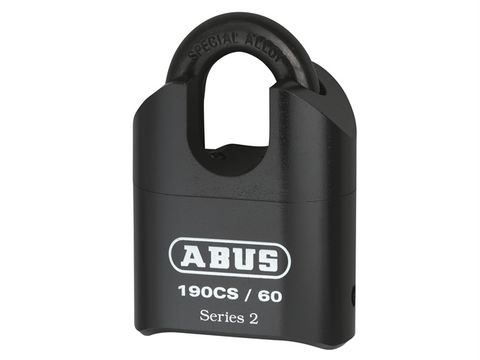 Abus 190/60 60mm Combination Padlock Heavy-Duty Close Shackle Carded