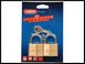 Abus 65/40 40mm Brass Padlock Twin Carded
