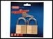 Abus 65/50 50mm Brass Padlock Twin Pack Carded