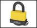 Abus 70AL/45 45mm Aluminium Padlock Yellow Keyed 6401