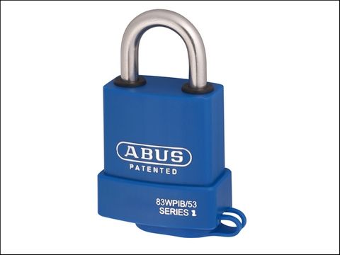 Abus 83WPIB / 53 Submariner Brass Body Stainless Steel Shackle Padlock Keyed Alike - KA 2745