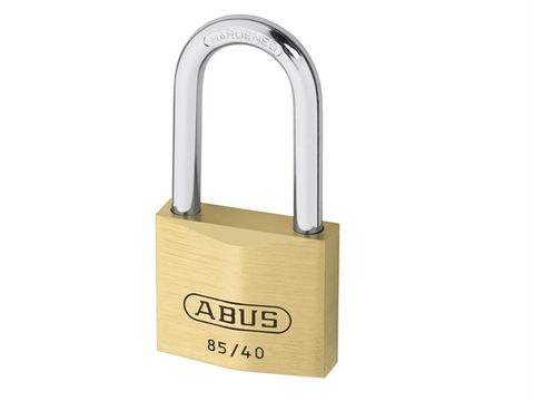 Abus 85/40 40mm HB40 Brass Padlock 40mm Long Shackle