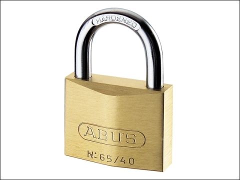Abus 65/40 40mm Brass Padlock