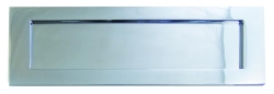 Victorian Letter Plate 305 x 102mm Chrome Plated
