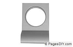 SAA Rim cylinder pull (For Yale style cylinder)