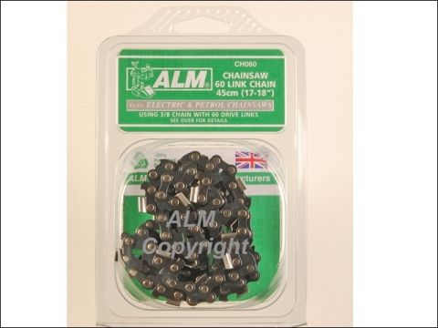 ALM CH060 Chainsaw Chain 3/8 in x 60 links - Fits 45 cm Bars