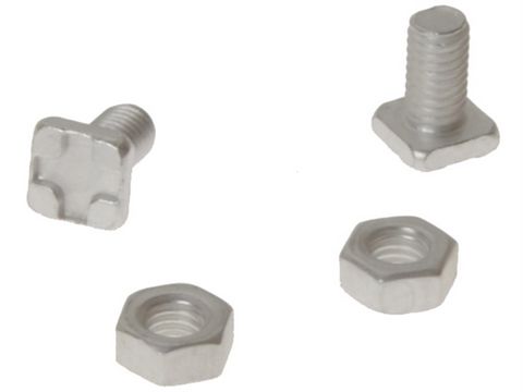 ALM GH004 Greenhouse Square Glaze Bolts & Nuts x 20