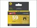 Arrow Insulated Staples (300) 6x6mm - Black
