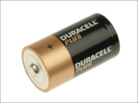 Duracell D Cell Alkaline Batteries Pack of 2 LR20/HP2