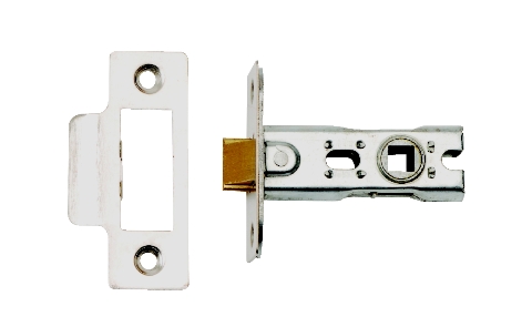 Dale 76mm Polished Electro Brass Tubular Latch