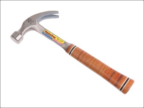 Estwing E20C Curved Claw Hammer - Leather Grip 560g (20oz)
