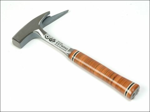 Estwing E239MM Roofers Pick Hammer Milled Face - Leather Grip