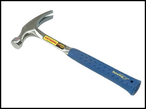 Estwing E3/20S Straight Claw Hammer - Vinyl Grip 560g (20oz)