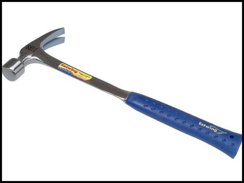 Estwing E3/22S Straight Claw Framing Hammer - Vinyl Grip 616g (22oz)
