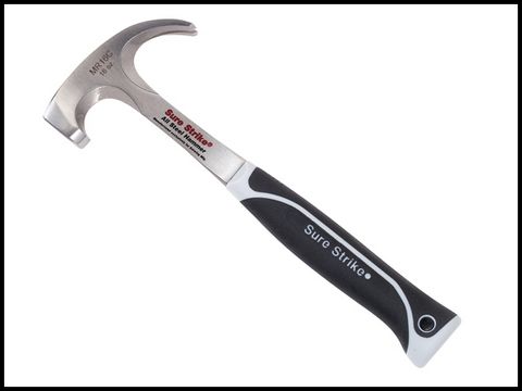 Estwing EMR16C Surestrike All Steel Curved Claw Hammer 450g (16oz)