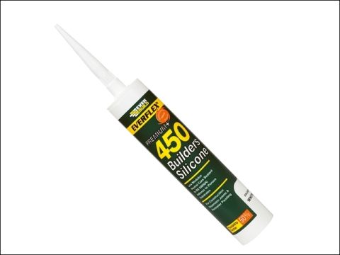 Everbuild Builders Silicone Sealant Brown 310ml 450