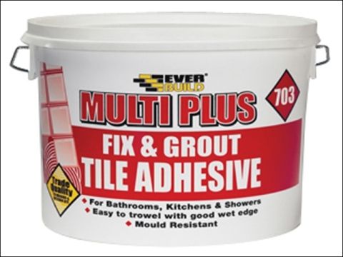 Everbuild Fix & Grout Tile Adhesive 703 1 Litre