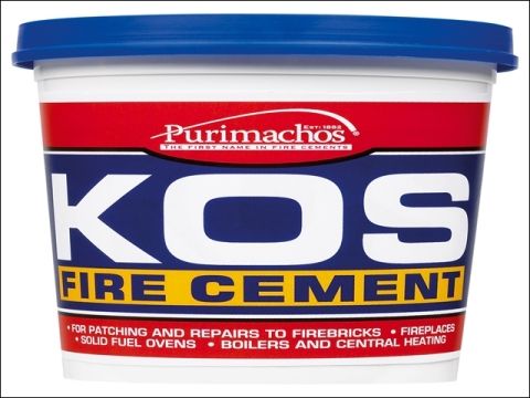 Everbuild KOS Fire Cement Buff 1Kg