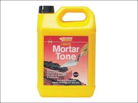 Everbuild Liquid Mortar Tone Black 1 Litre