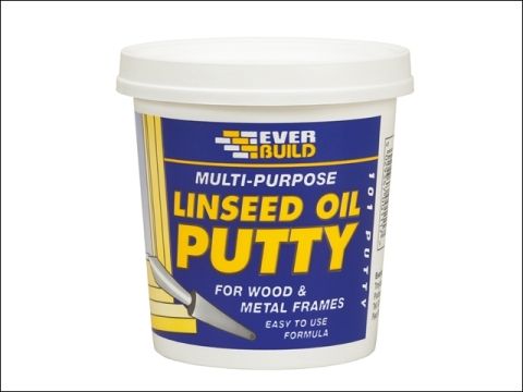 Everbuild Multi Purpose Linseed Oil Putty 101 Natural 2Kg