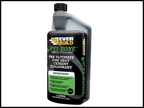 Everbuild Opti-Tone Cement Colourant Black 1 Litre
