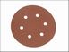 Faithfull Hook & Loop Sanding Disc DID2 Holed 150mm x 80g (Pack of 25)