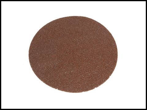 Faithfull Hook & Loop Sanding Disc 125mm Plain Assorted (Pack of 5)