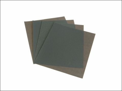 Faithfull Wet & Dry Paper Fine (Pack of 4)