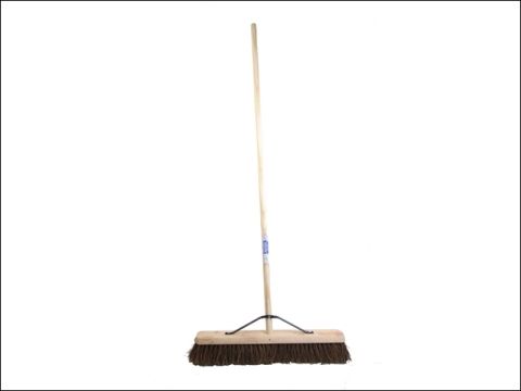 Faithfull Broom Stiff Bassine 60cm (24 in) + Handle & Stay
