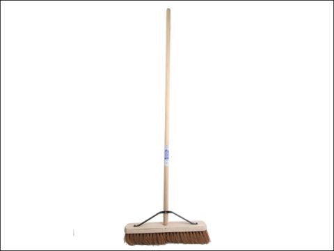 Faithfull Broom Soft Coco 45cm (18 in) + Handle & Stay