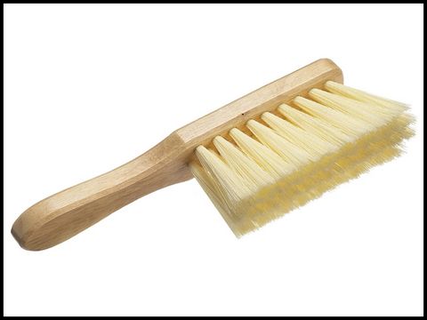Faithfull Hand Brush Soft Cream PVC 275mm (11 inch)