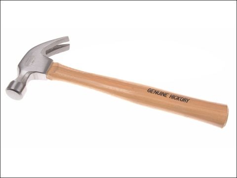 Faithfull Claw Hammer 454g (16oz) Hickory Shaft