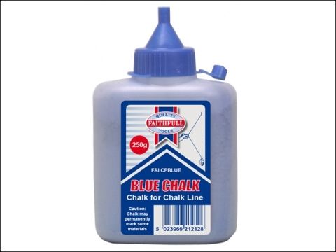 Faithfull Chalk Powder 250g - Blue