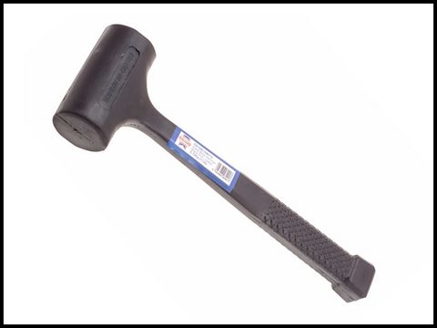 Faithfull Deadblow Hammer Black PVC 675g (1.1/2lb)