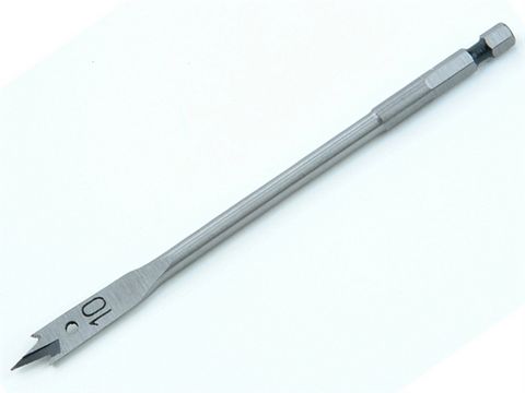 Faithfull Flatbit 10mm Overall Length 155mm