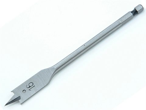 Faithfull Flatbit 16mm Overall Length 155mm