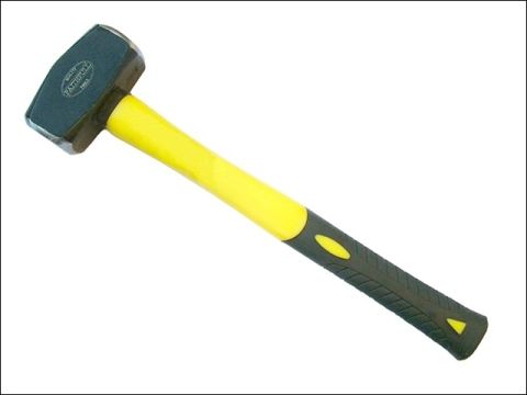 Faithfull Club Hammer 1.81kg (4lb) - Long Shaft Fibreglass Handled