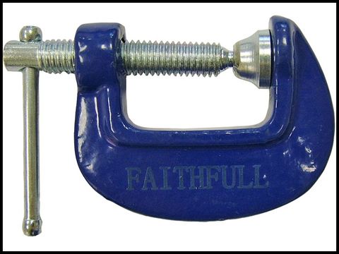 Faithfull Hobbyists Clamp 25mm (1in)