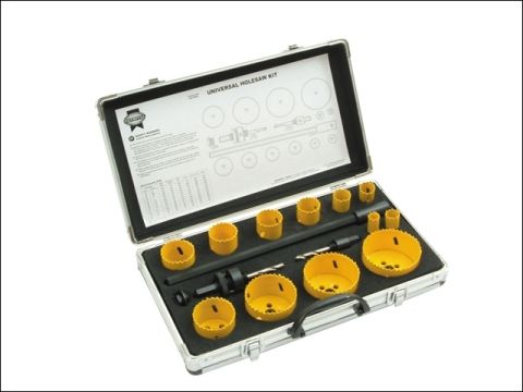 Faithfull Holesaw Kit 16 Piece Universal 16-76mm