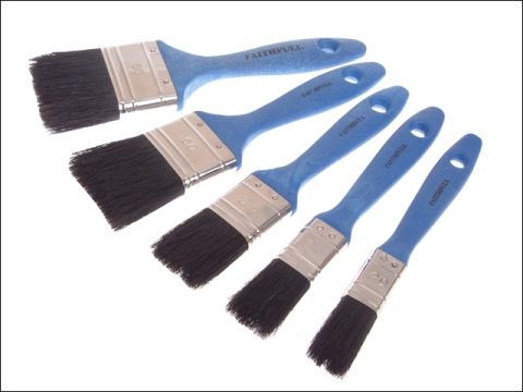 Faithfull Utility Paint Brush Set of 5 (19, 25, 38, 50 & 75mm)