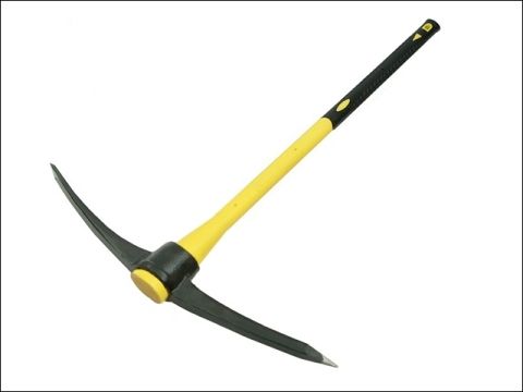 Faithfull Pick Axe with Fibreglass Handle 3.18kg (7lb)