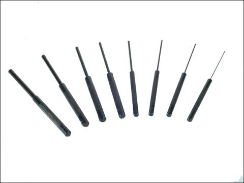 Faithfull Long Series Pin Punch Set 8