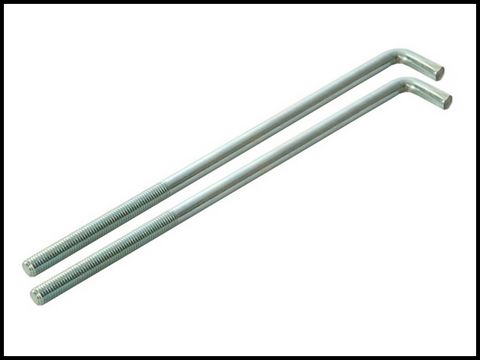 Faithfull External Building Profile - 230 mm (9in) Bolts (Pack of 2)