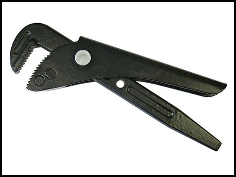 Faithfull Lever Action Pipe Wrench 230mm (9 inch) 48mm Cap
