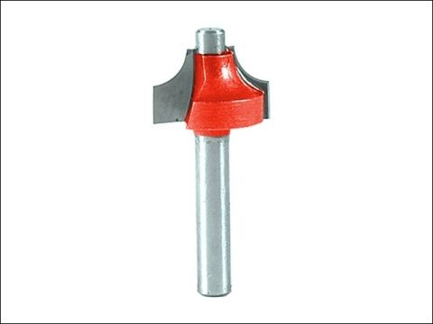 Faithfull Router Bit TCT Ovolo 16.5mm 1/4in Shank