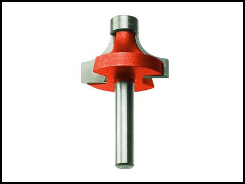 Faithfull Router Bit TCT Rounding Over 1/4in Shank 15.8mm x 9.5mm